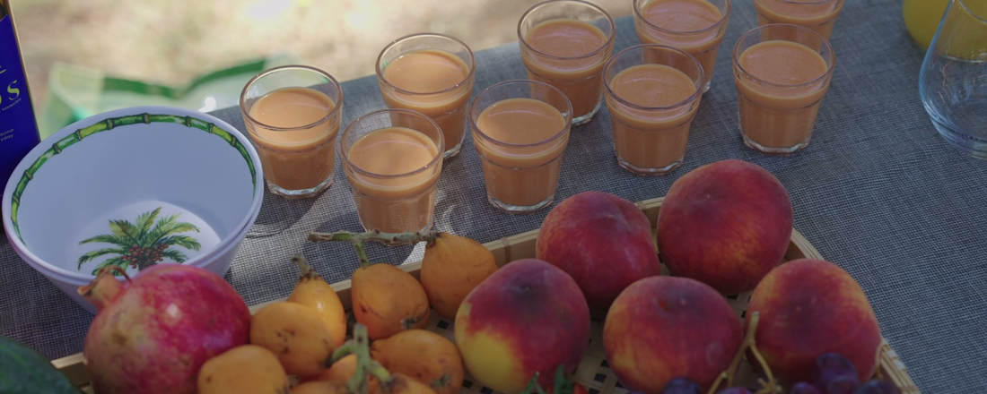 Gazpacho y limonada saludable